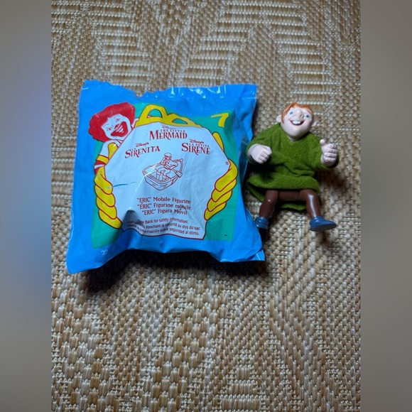 McDonald's & Burger King Vintage Happy Meal Toys,Bundle of 2 Disney Toys,1996 - Picture 1 of 5
